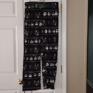 The Nightmare before Christmas  fleece pajama  lounge pants bottoms  Sz M EUC